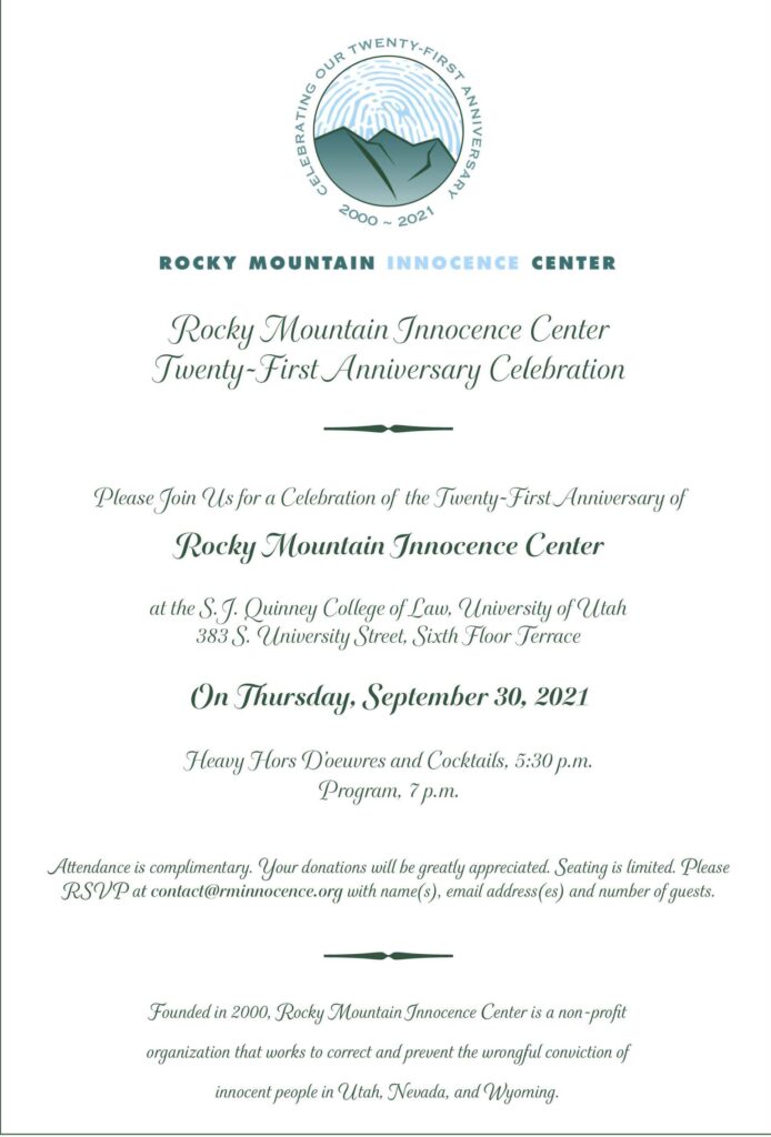 RMIC 2021 Gala Invitation